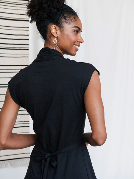 Dresses - Mata Traders Midtown Dress Black - Girl Intuitive - Mata Tarders -