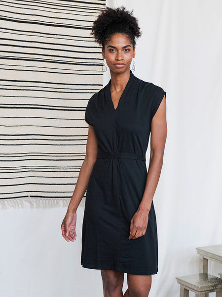 Dresses - Mata Traders Midtown Dress Black - Girl Intuitive - Mata Tarders -