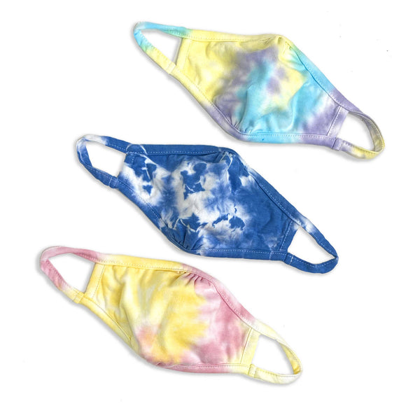 Mask - Eco-friendly Tie Dye Face Masks for Kids - Girl Intuitive - Port 213 -