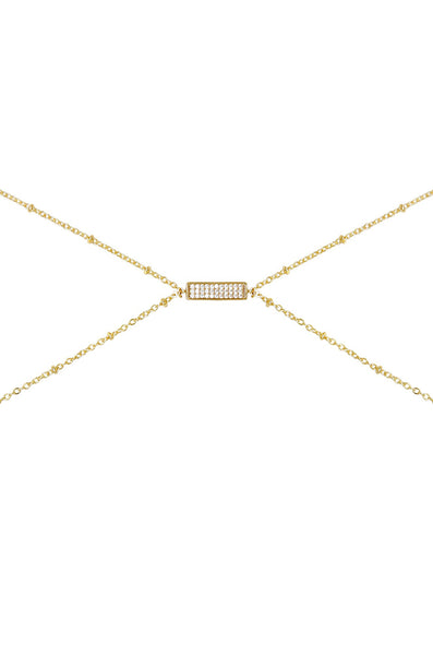 Body Chain - Ettika Sun Searcher Body Chain in Gold - Girl Intuitive - Ettika -