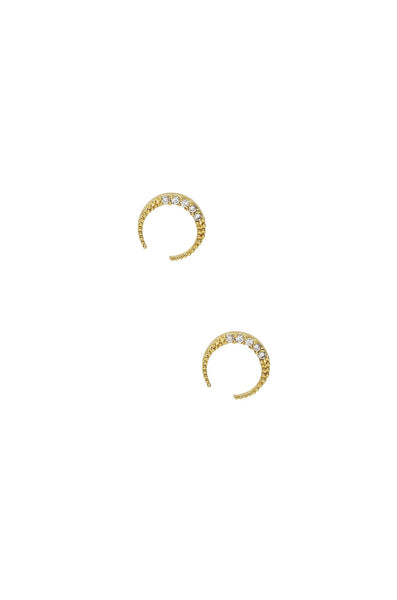 earrings - Ettika An Added Touch Crystal Mini Earrings - Girl Intuitive - Ettika -