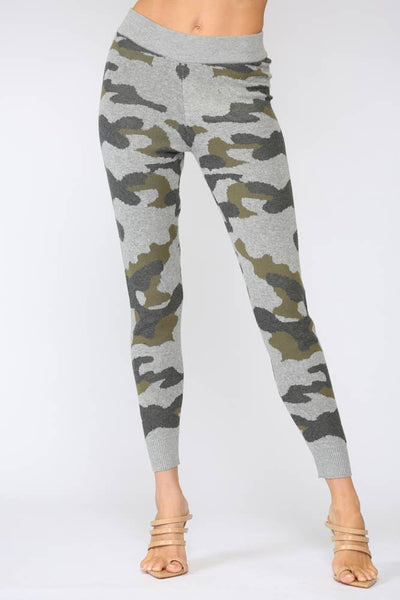 Pants - Fate Camo Knit Joggers Pants - Girl Intuitive - Fate -