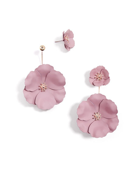 earrings - Flower Power Drop Earrings - Girl Intuitive - Zenzii -
