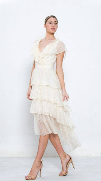 Dresses - Flying Tomato Woven Ruffled Dress - Girl Intuitive - Flying Tomato -