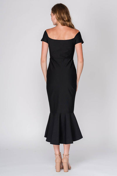 Dresses - Off the Shoulder Mermaid Dress - Girl Intuitive - Fore Collection -