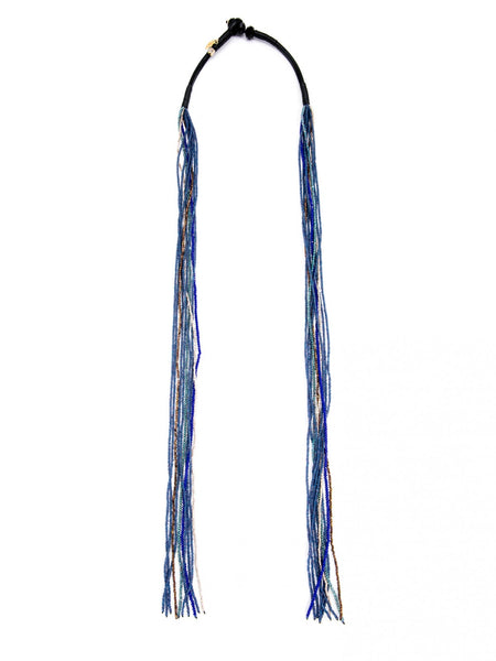 Necklace - Handmade Beaded Lariat Necklace - Girl Intuitive - Zenzii -