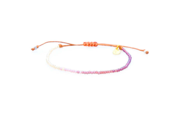 bracelet - Lotus and Luna Stay Wild Moon Child Goddess Bracelet - Girl Intuitive - Lotus and Luna -