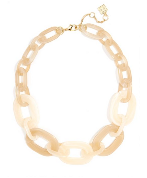 Marbled Links Collar Necklace – Girl Intuitive