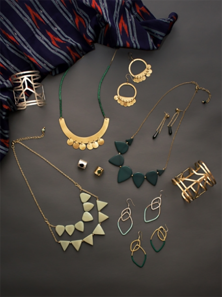 earrings - Moon Fringe Earrings Gold - Girl Intuitive - Mata Traders -
