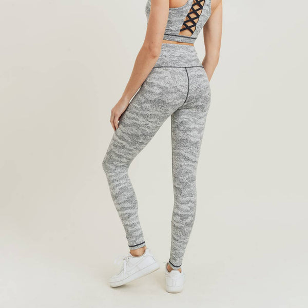 Leggings - Mono B Sandstorm Print Highwaist Leggings - Girl Intuitive - Mono B -