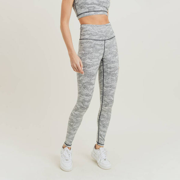 Leggings - Mono B Sandstorm Print Highwaist Leggings - Girl Intuitive - Mono B -