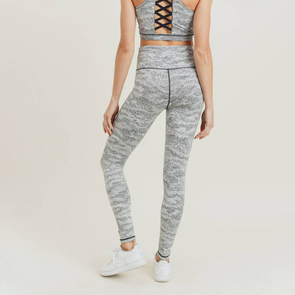 Leggings - Mono B Sandstorm Print Highwaist Leggings - Girl Intuitive - Mono B -