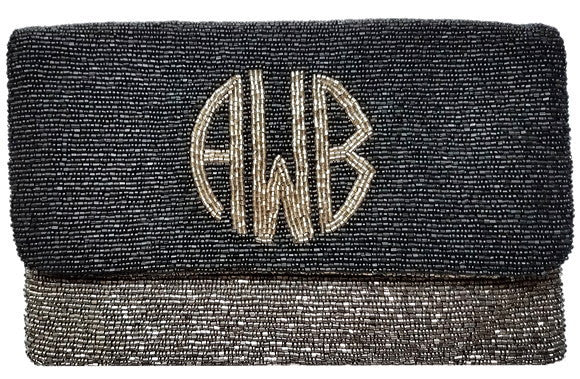 Bags - Circle Monogram Clutch - Girl Intuitive - Moyna -