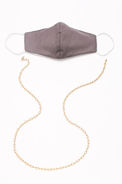 Mask - 2-in-1 Mask Link Chain and Glasses Lanyard - Girl Intuitive - Nakamol - Cable Link