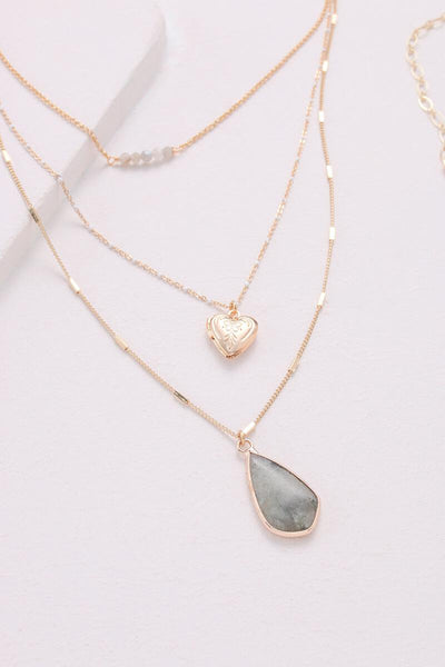 1pc Y Pendant Necklace bilayer loving Necklace Adjustable Layering  Necklaces for Women