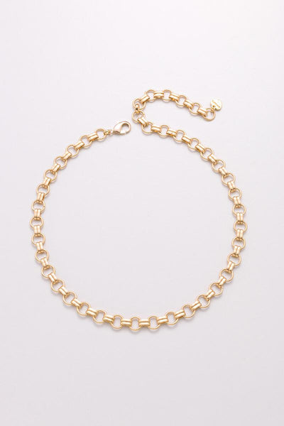Necklace - Nakamol Round Chain Link - Girl Intuitive - Nakamol -