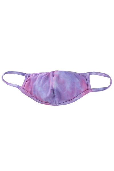 Mask - Purple Dye Adults Face Mask - Girl Intuitive - Anarchy Street -