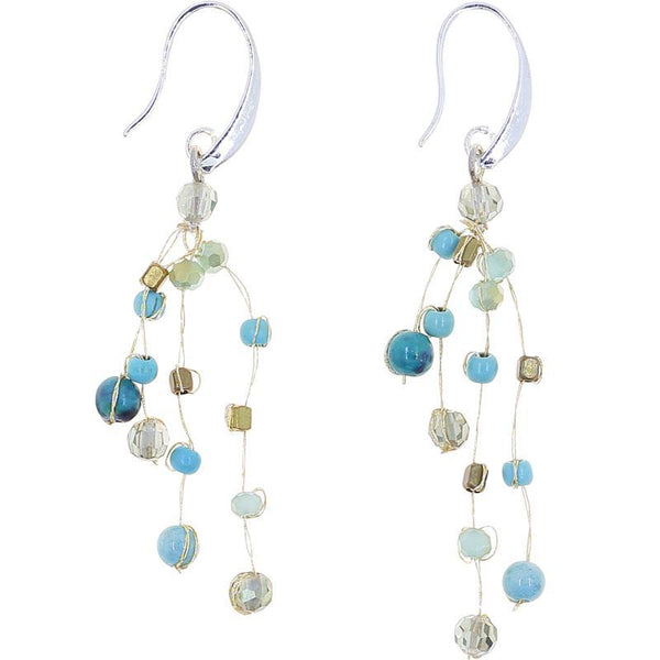 earrings - Akha Reena Floating Earrings Lakeshore - Girl Intuitive - Marquet -