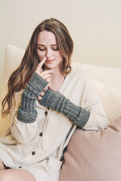 Gloves - Ribbed Arm Warmers - Girl Intuitive - Leto -