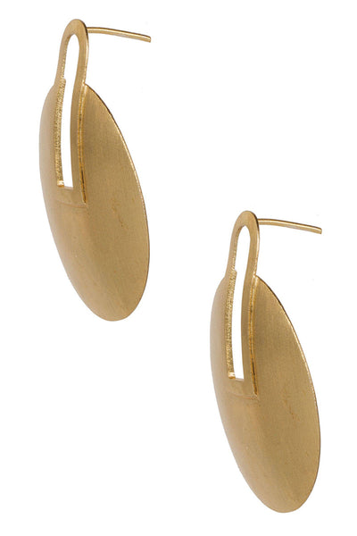 earrings - Saachi Indira 18K Gold Plated Earring - Girl Intuitive - SAACHI -