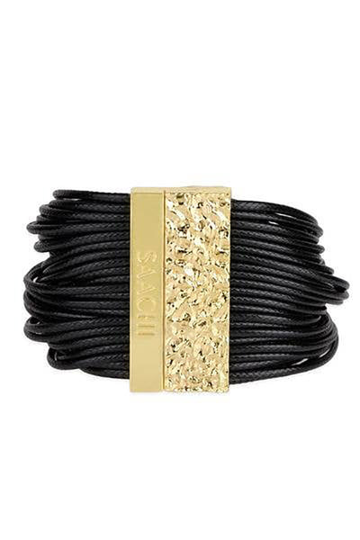 bracelet - SAACHI Simple Cord Leather Bracelet - Girl Intuitive - SAACHI -