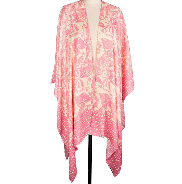 Kimono - Saachi Woodblock Kimono - Girl Intuitive - SAACHI -