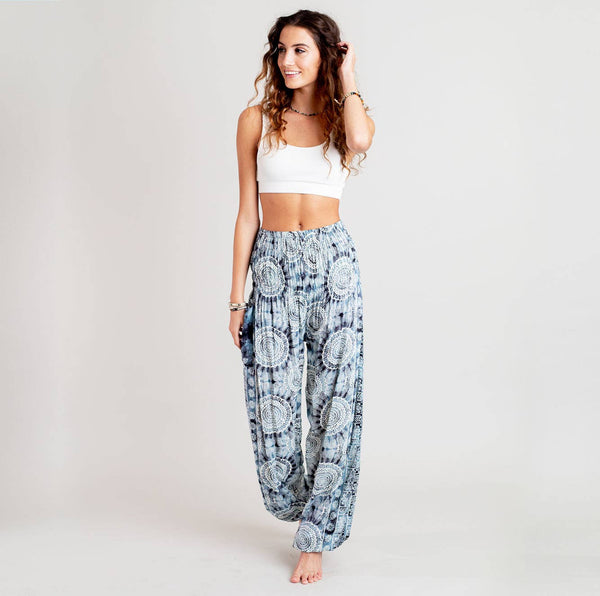 Pants - Santa Barbara Island Beach Pants - Girl Intuitive - Lotus and Luna -
