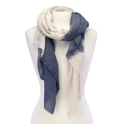 Scarves - Soft Ombre Scarves - Girl Intuitive - Island Imports - Blue
