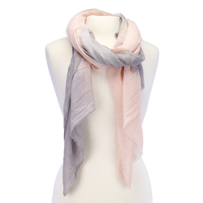Scarves - Soft Ombre Scarves - Girl Intuitive - Island Imports - Grey