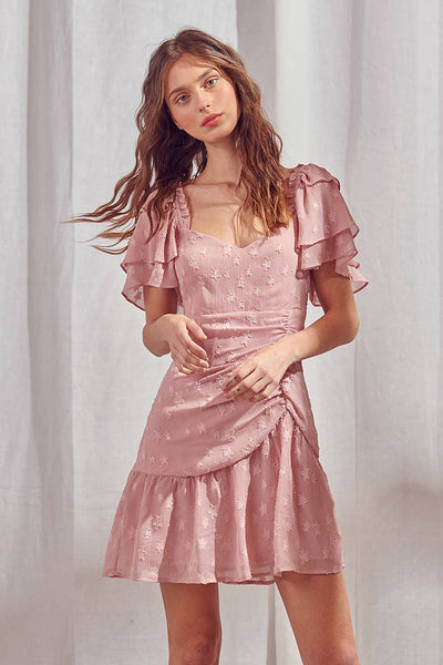 Dresses - Storia Embroidered Star Mini Dress - Girl Intuitive - Storia -