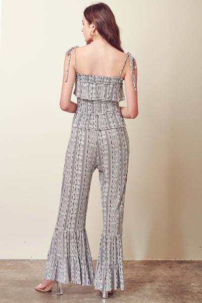 Jumpsuit - Storia Smocked Jumpsuit with Ruffles - Girl Intuitive - Storia -