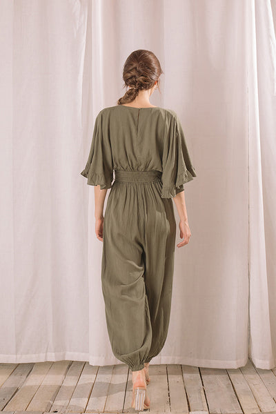 Jumpsuit - Storia Monochromatic Dolman Sleeve Jumpsuit - Girl Intuitive - Storia -