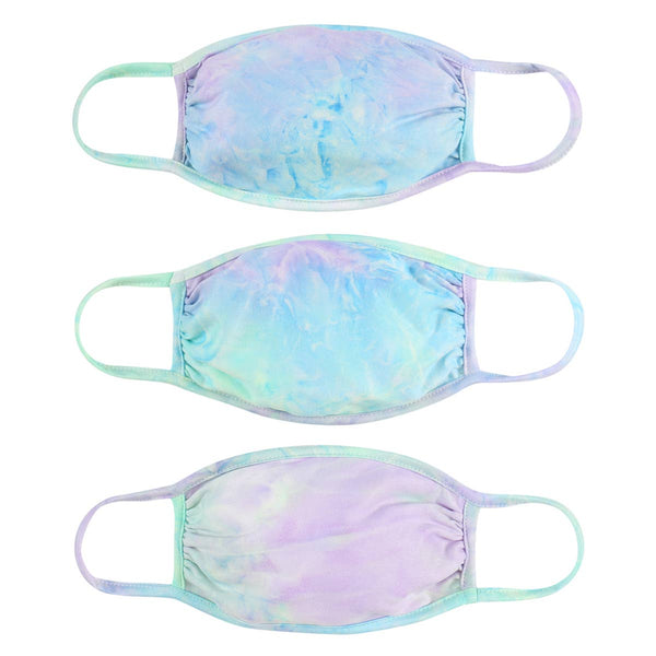 Mask - Tie Dye Reusable Face Masks for Kids - Girl Intuitive - MYS Wholesale Inc -