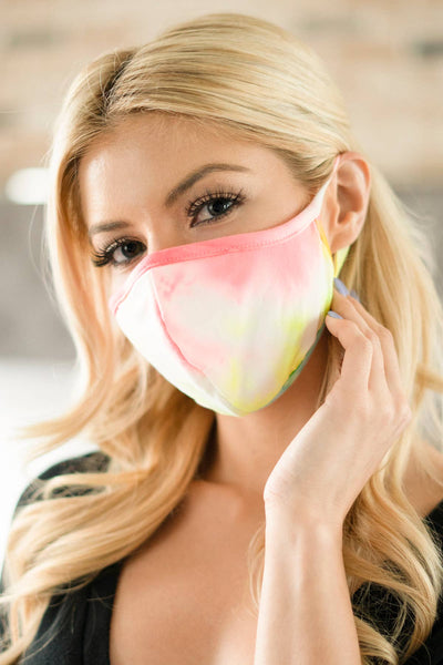 Mask - Tie Dye Reusable Face Masks for Adults - Girl Intuitive - MYS Wholesale Inc -