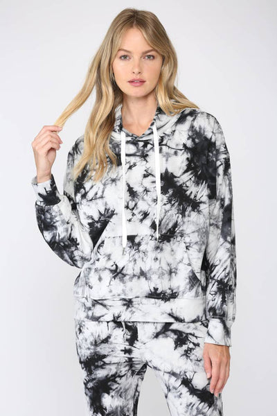 Sweatshirts - Fate Tie-Dye Print Hooded Loungewear - Girl Intuitive - Fate -