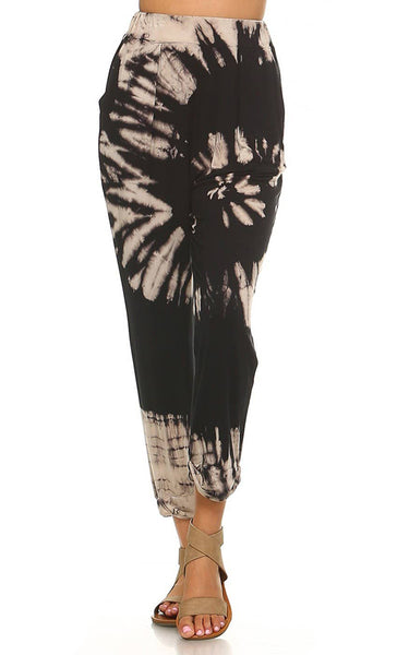 Joggers - Urban X Bamboo Tie-Dye Harem Joggers - Girl Intuitive - Urban X -