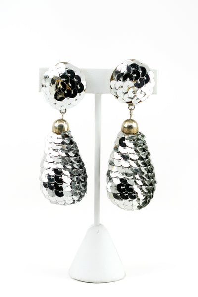 earrings - 80s Sparkle Earrings - Girl Intuitive - Vintage -