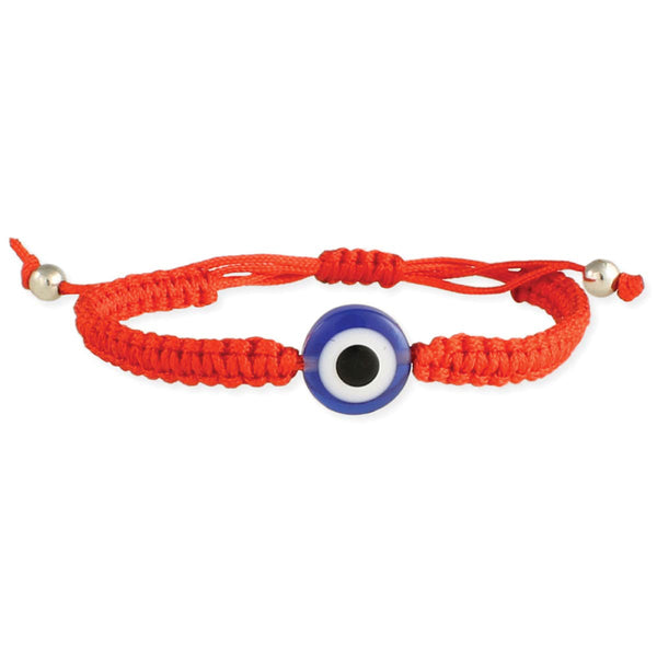 bracelet - Zad Eye Have the Power Red Cord & Blue Eye Pull Bracelet - Girl Intuitive - zad -