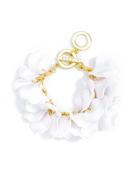 bracelet - Zenzii Painted Petals Bracelet - Girl Intuitive - Zenzii -