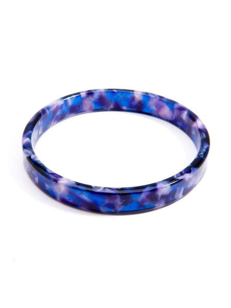 bracelet - Zenzii Tortoise Bangle Bracelet - Girl Intuitive - Zenzii - Blue